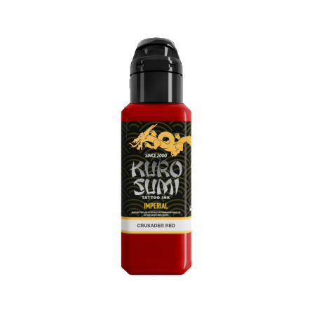 KURO SUMI IMPERIAL TATTOO INK - CRUSADER RED 22ML
