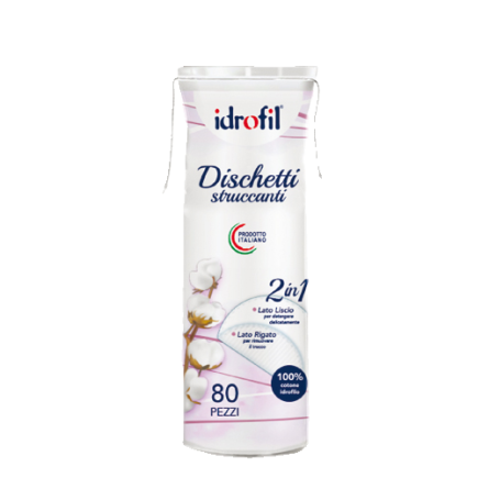 DISCHETTI STRUCCANTI IN COTONE CONF. 80 PEZZI