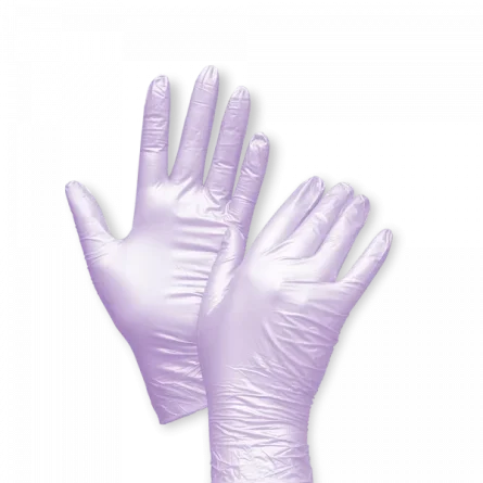GUANTI PINK FRANCY VIOLET CONF. 100 PEZZI