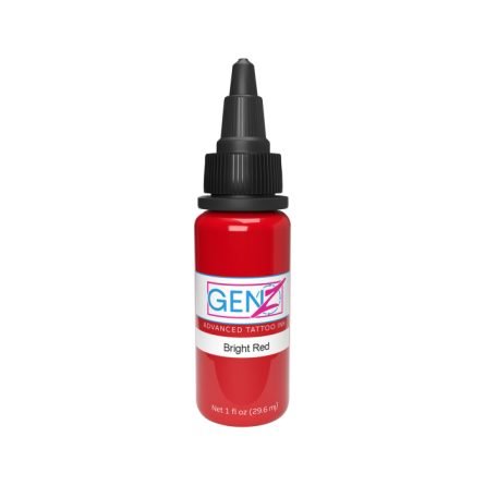 INTENZE INK GEN-Z - BRIGHT RED 30ML