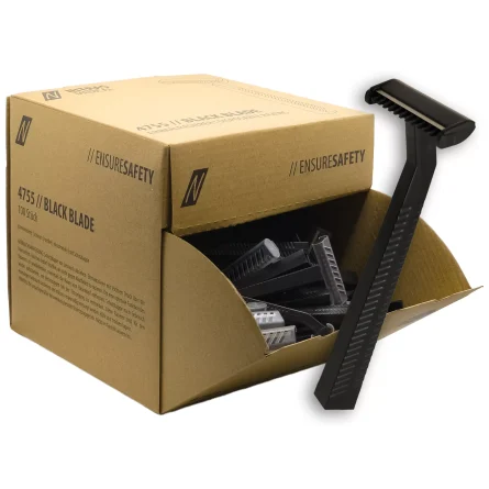 RASOI CHIRURGICI NERI MONOLAMA BOX 100PEZZI