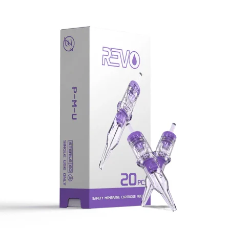 CARTUCCE EZ INKIN REVO PMU 1 ROUND LINER 0,30MM BOX 20 PEZZI