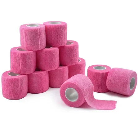 BENDA COESIVA PINK 5CM CF 12 PEZZI