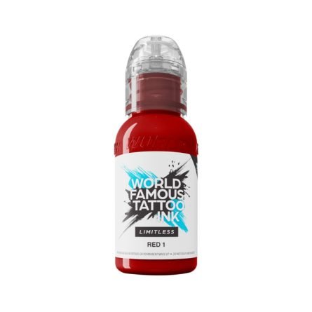 WORLD FAMOUS LIMITLESS TATTOO INK -  RED 1 30ML