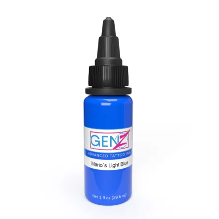 INTENZE INK GEN-Z - MARIO'S LIGHT BLUE 30ML