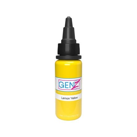INTENZE INK GEN-Z - LEMON YELLOW 30ML